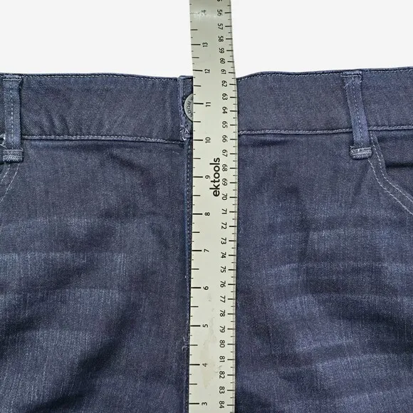 Wit and Wisdom Jeans Womens 20W Blue High Rise Bootcut Ab Solution Stretch