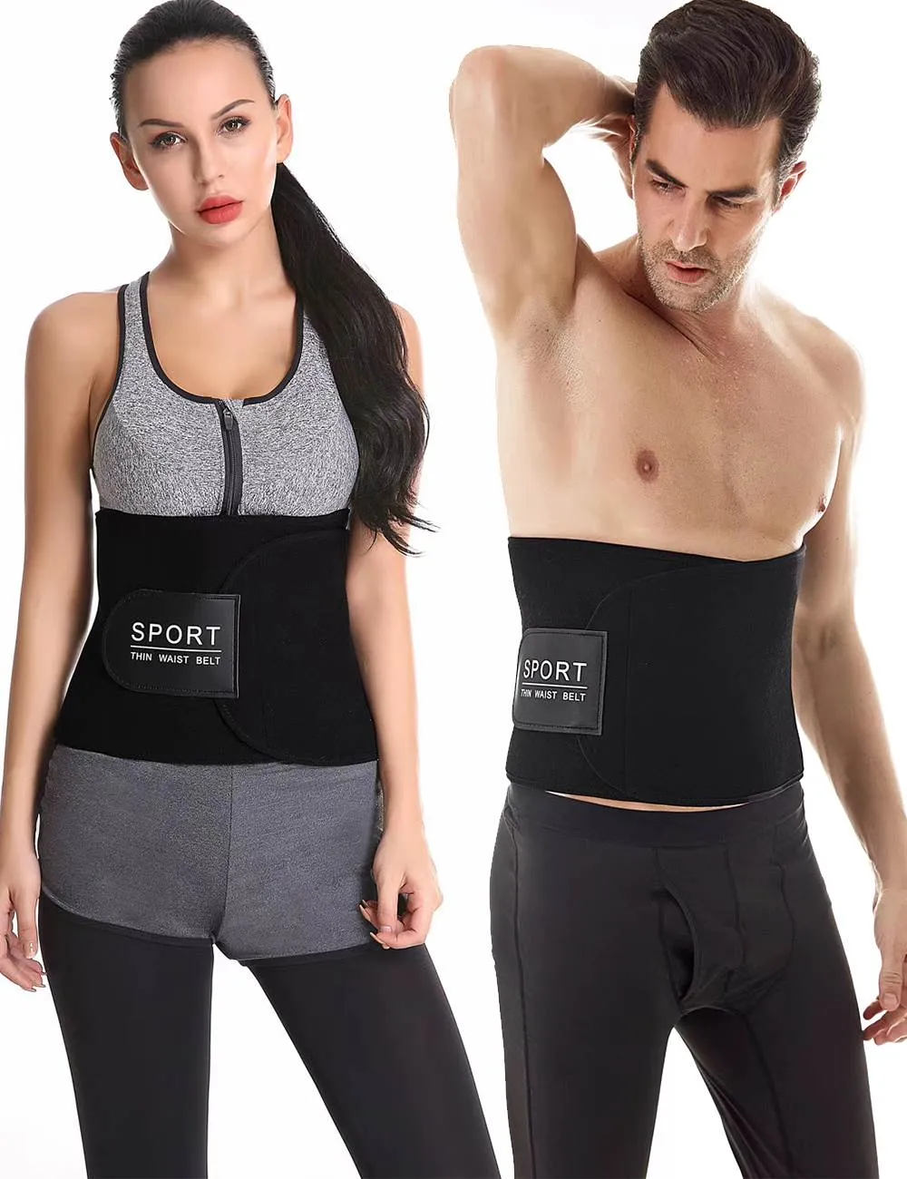 Women and Men Neoprene Elastic Waistband