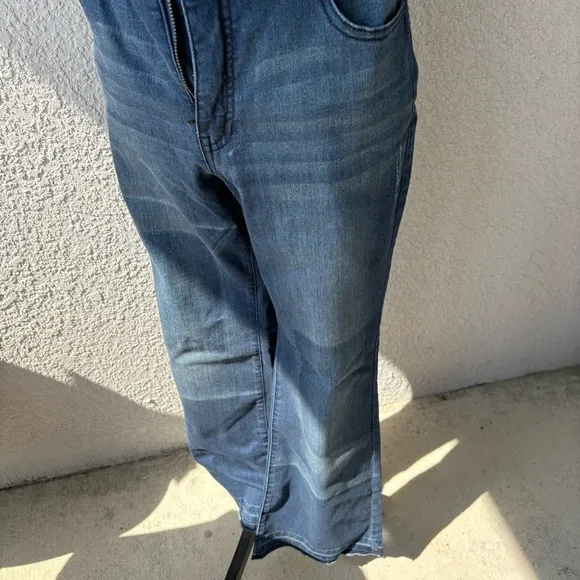 Women with Control My Wonder Denim Patchwork Boot Cut Jeans