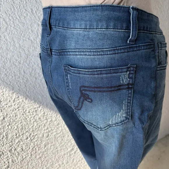 Women with Control My Wonder Denim Patchwork Boot Cut Jeans
