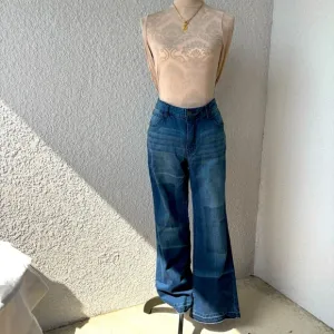 Women with Control My Wonder Denim Patchwork Boot Cut Jeans