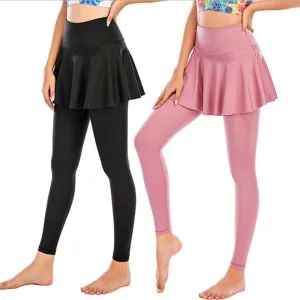 Women Yoga Legging Pants Skorts