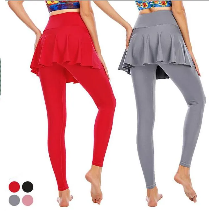 Women Yoga Legging Pants Skorts