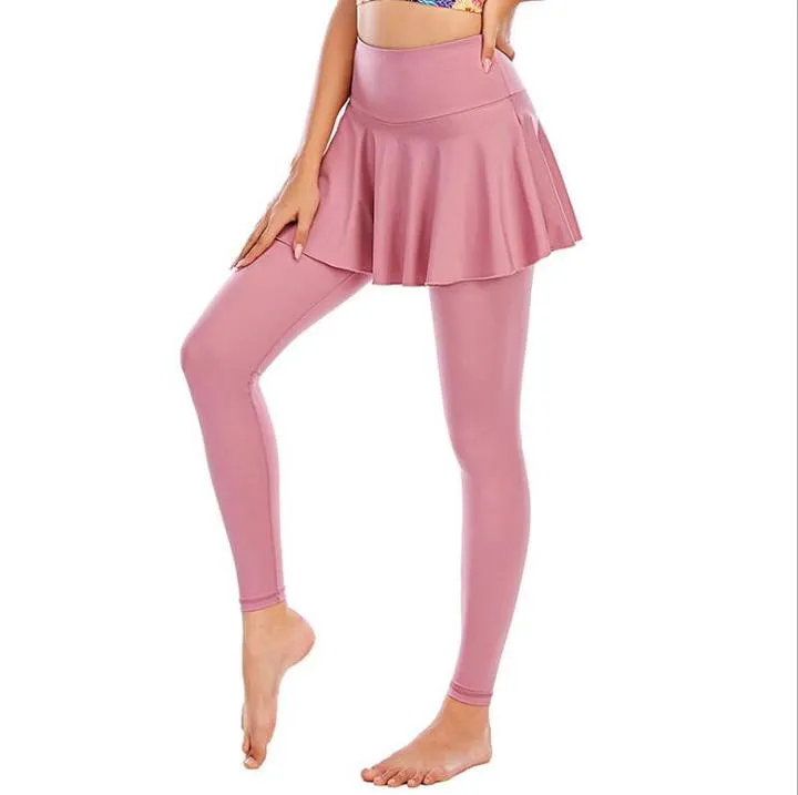 Women Yoga Legging Pants Skorts