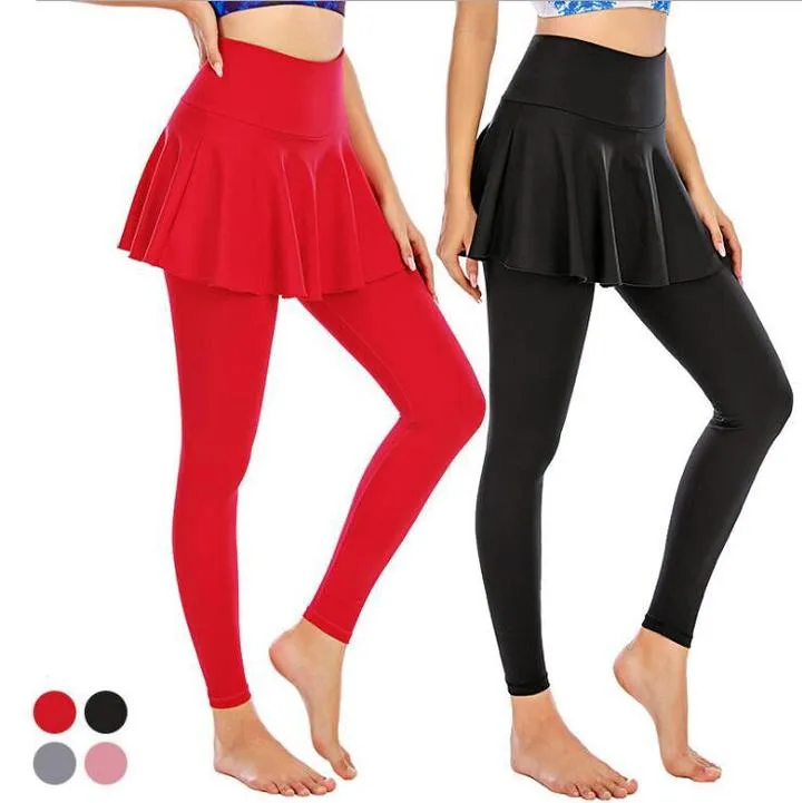 Women Yoga Legging Pants Skorts