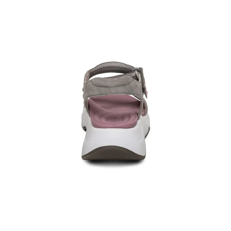 WOMEN'S AETREX MARZ ADJUSTABLE SPORT SANDAL | GREY