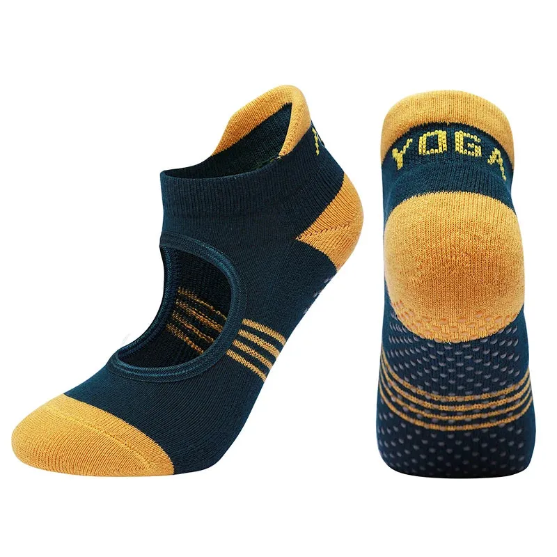 Women's Backless Pilates Yoga Socks