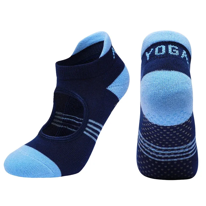 Women's Backless Pilates Yoga Socks