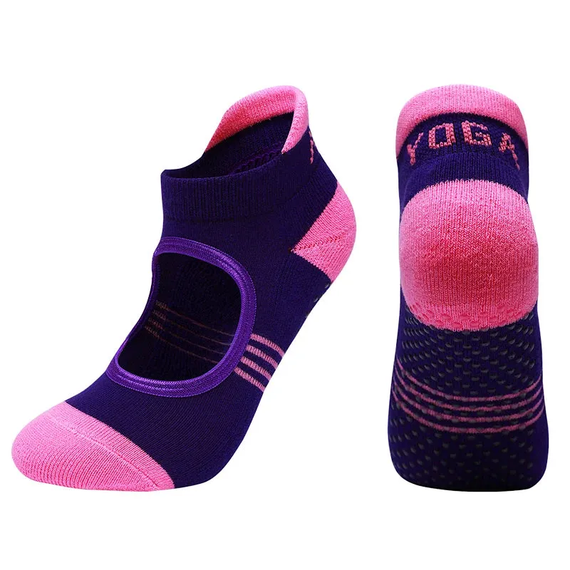 Women's Backless Pilates Yoga Socks