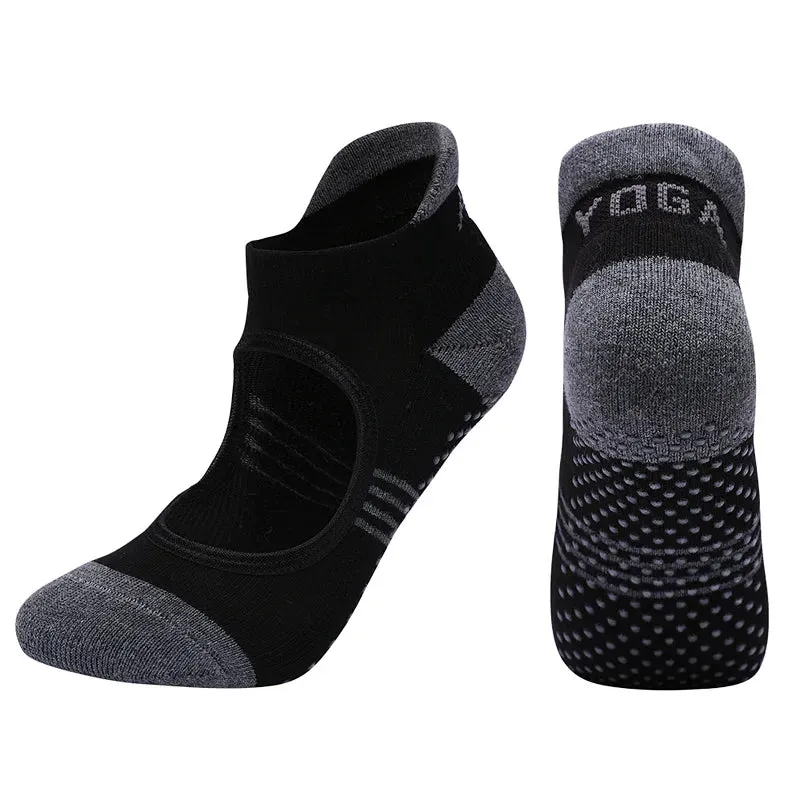Women's Backless Pilates Yoga Socks