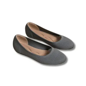Women's Knitted Ballet Flats | Round Toe