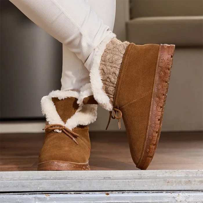 Women's Norean Slipper Boots - Tan - 81101