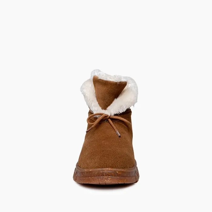 Women's Norean Slipper Boots - Tan - 81101