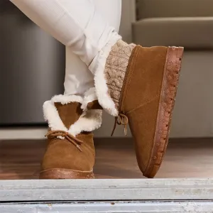 Women's Norean Slipper Boots - Tan - 81101