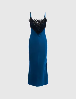 WOMEN'S NOVA SILK MIDI DRESS