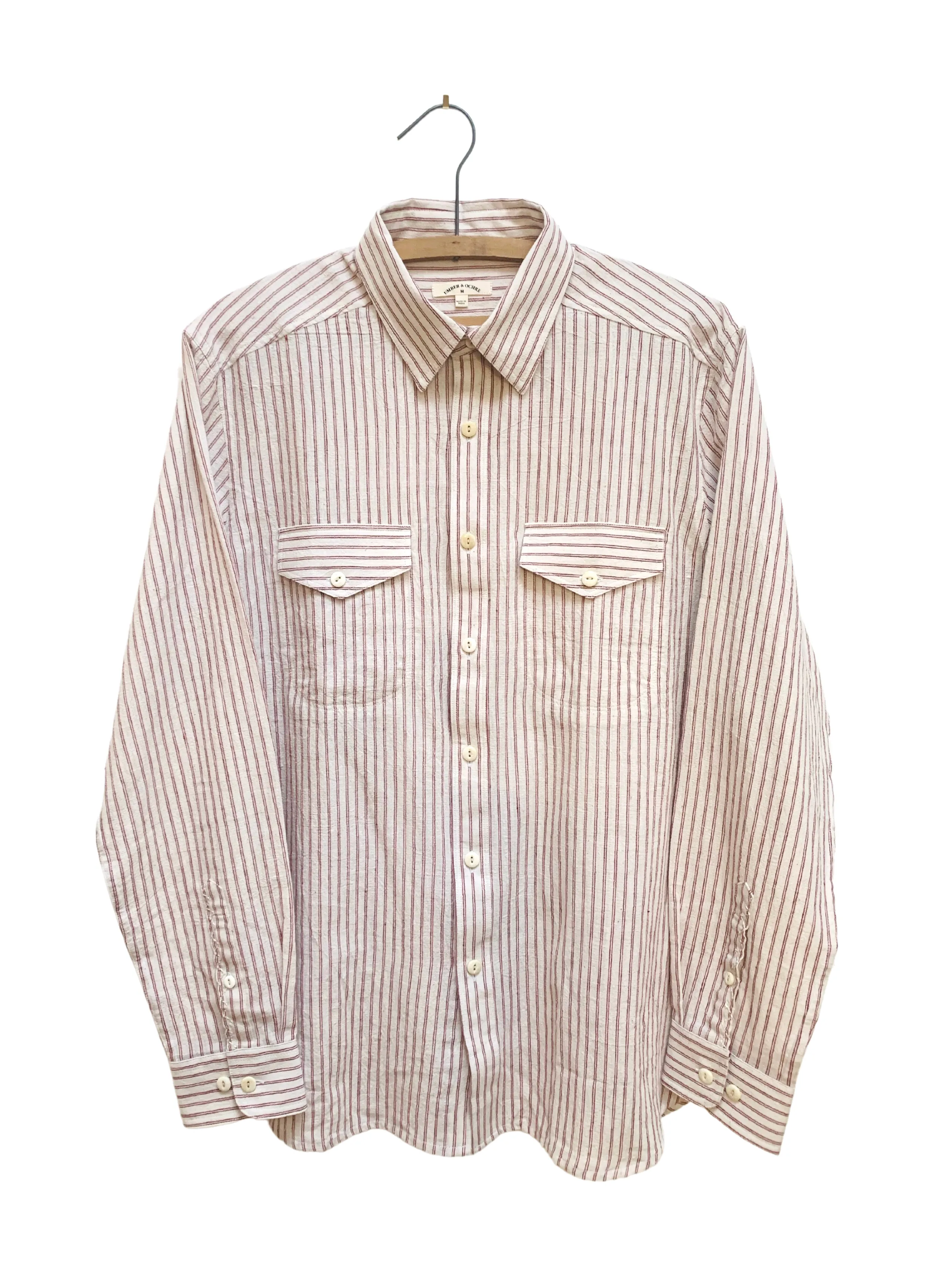 Work Shirt in Kora Red Stripe