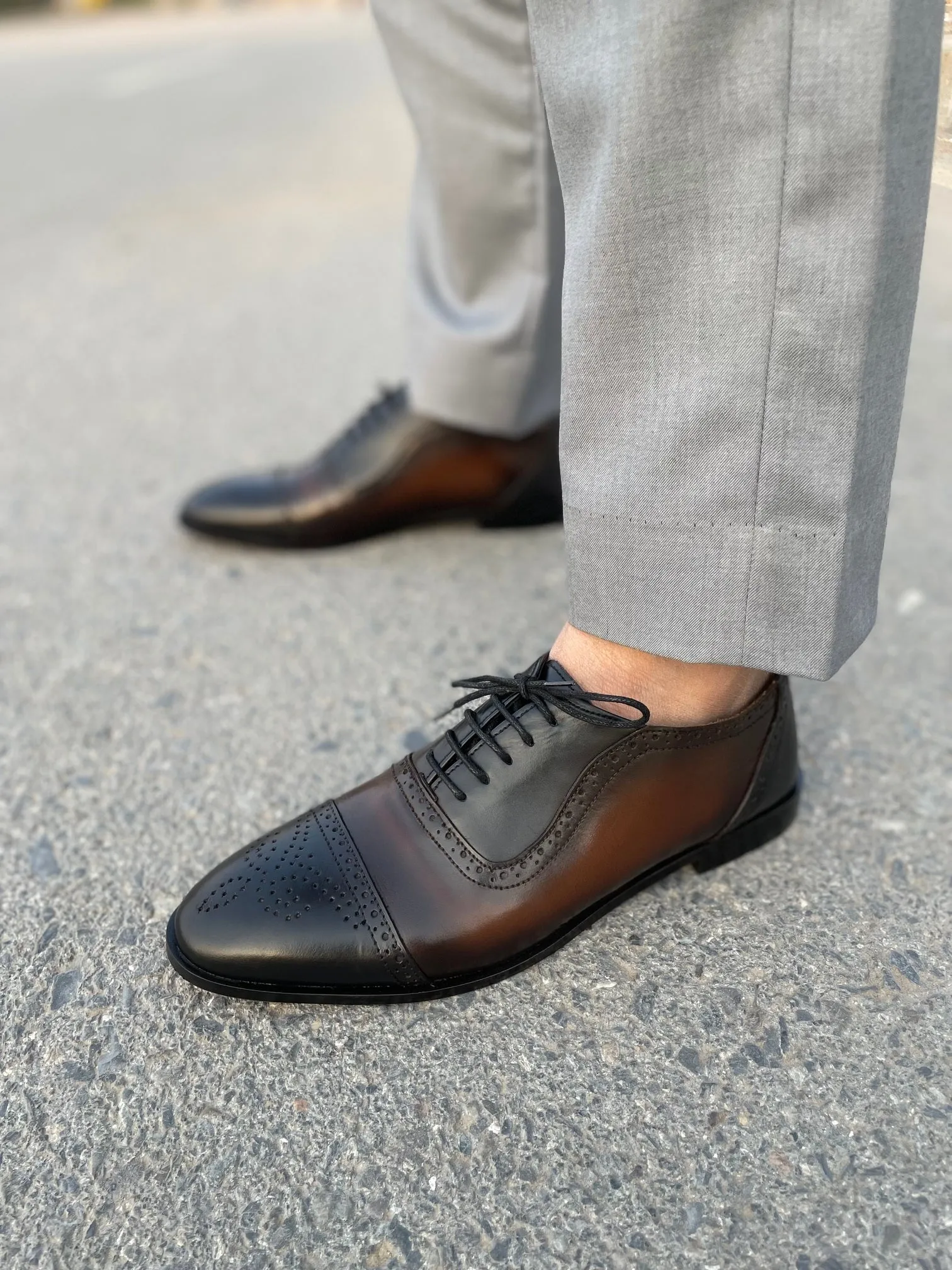 WS Pure leather Handmade Classic Shoes WS-101