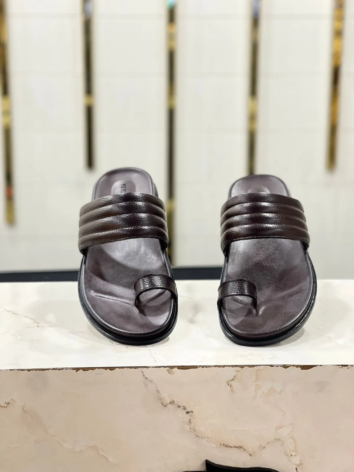 WS Pure leather Handmade Ethnic - TM- 00347 BR