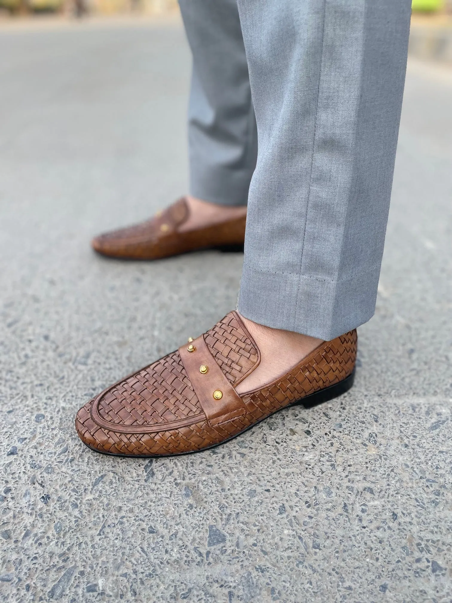 WS Pure leather Handmade Havana Formal Shoes S-906-00