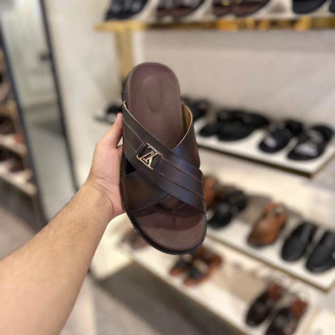 WS Pure Leather Handmade Regal Chappal - 3480