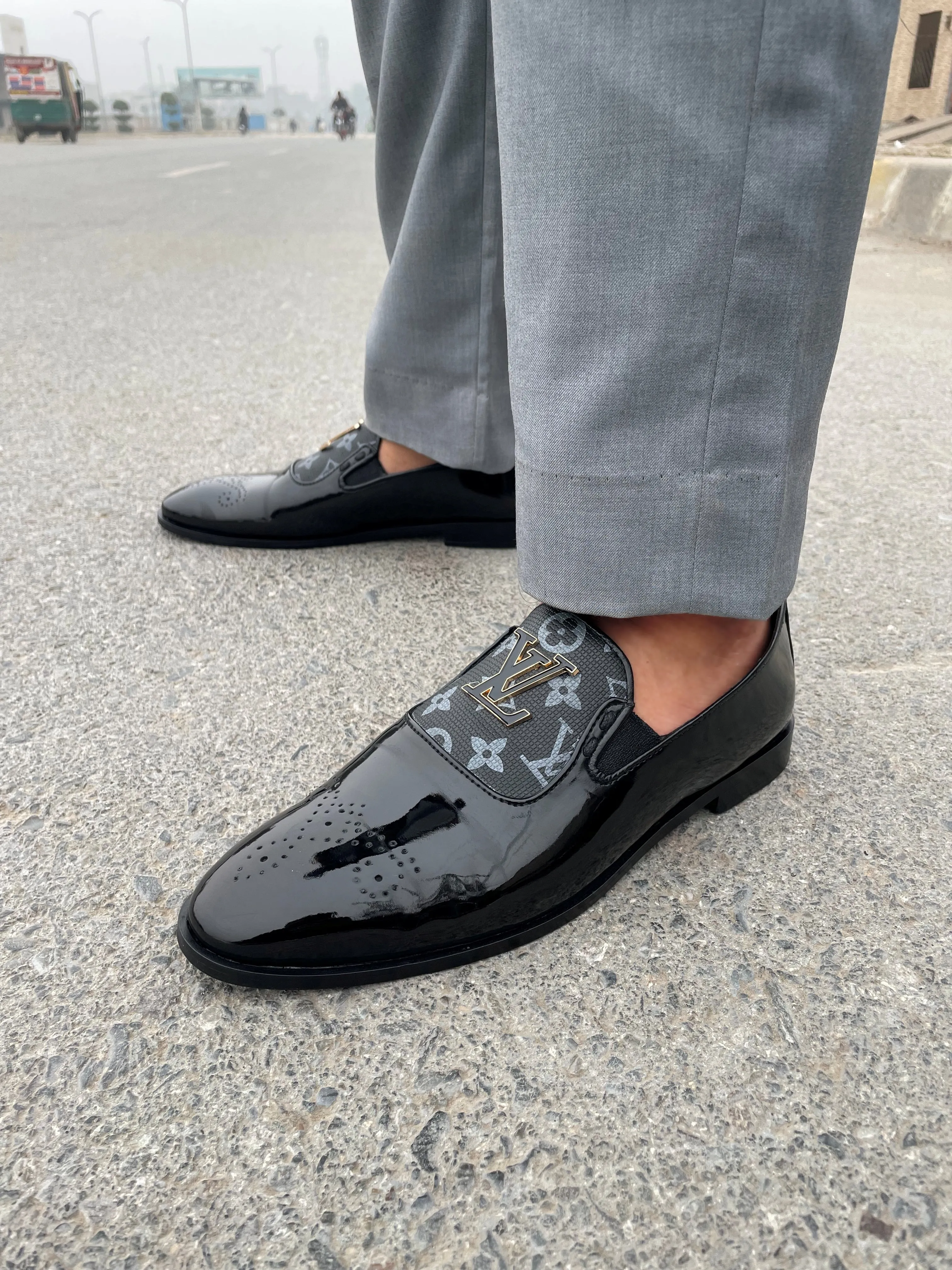 WS Pure Leather Handmade Saddle Shoes WS-00203