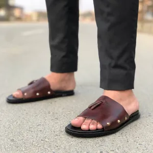WS Pure leather Handmade Woven Antique Sandal-661