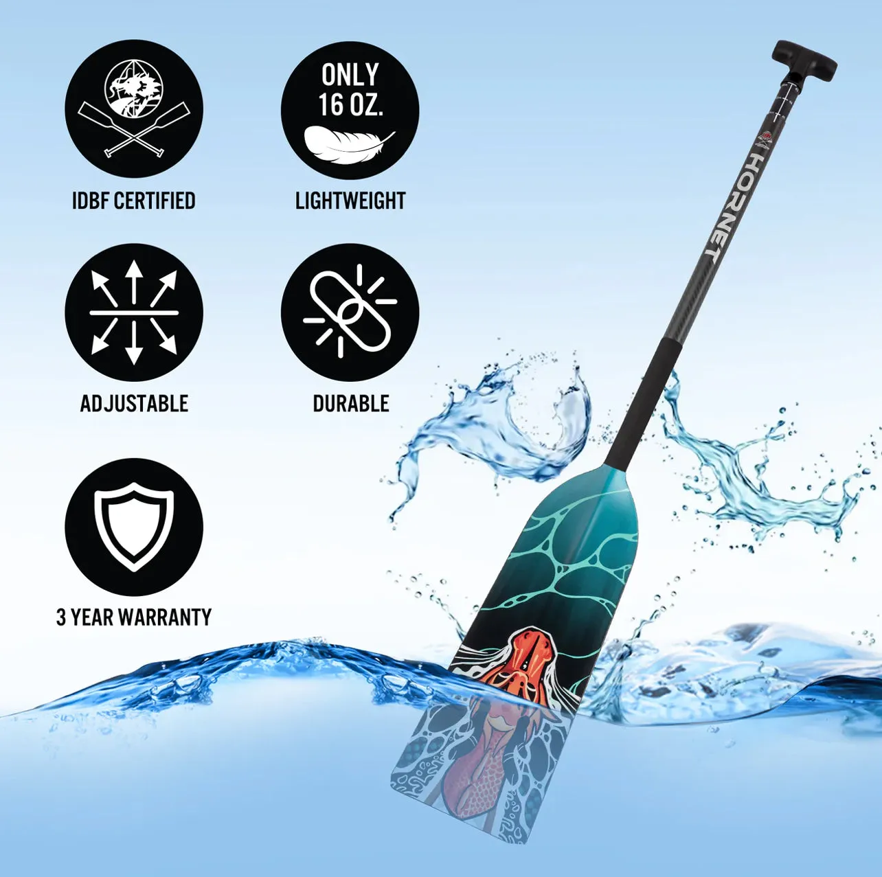 X29 - Headway - Allen Key Adjustable Paddle - Hornet
