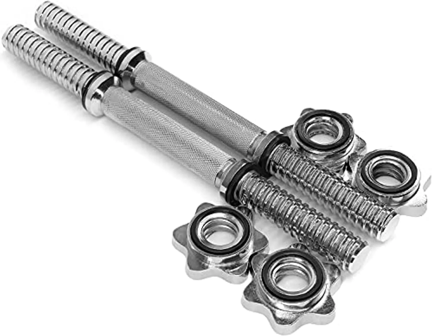 Yes4All Adjustable Dumbbell Bar 1 inch & 1.15 inch Dumbbell Handles (Pairs & Single)