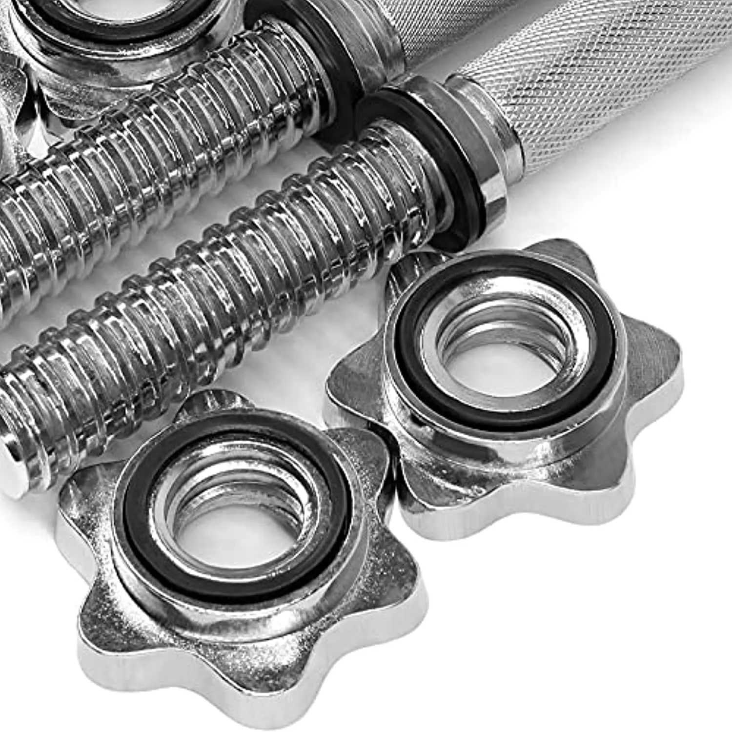 Yes4All Adjustable Dumbbell Bar 1 inch & 1.15 inch Dumbbell Handles (Pairs & Single)