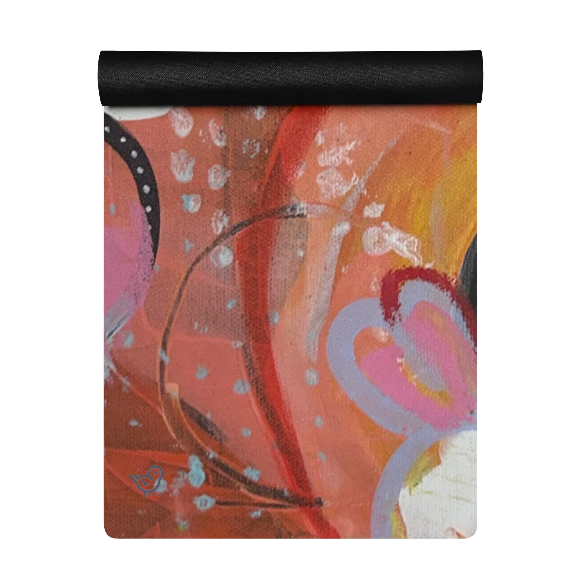 Yoga Mat w Circles in the Sand