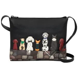 Yoshi Bark To Bark Parker Leather Cross Body Bag