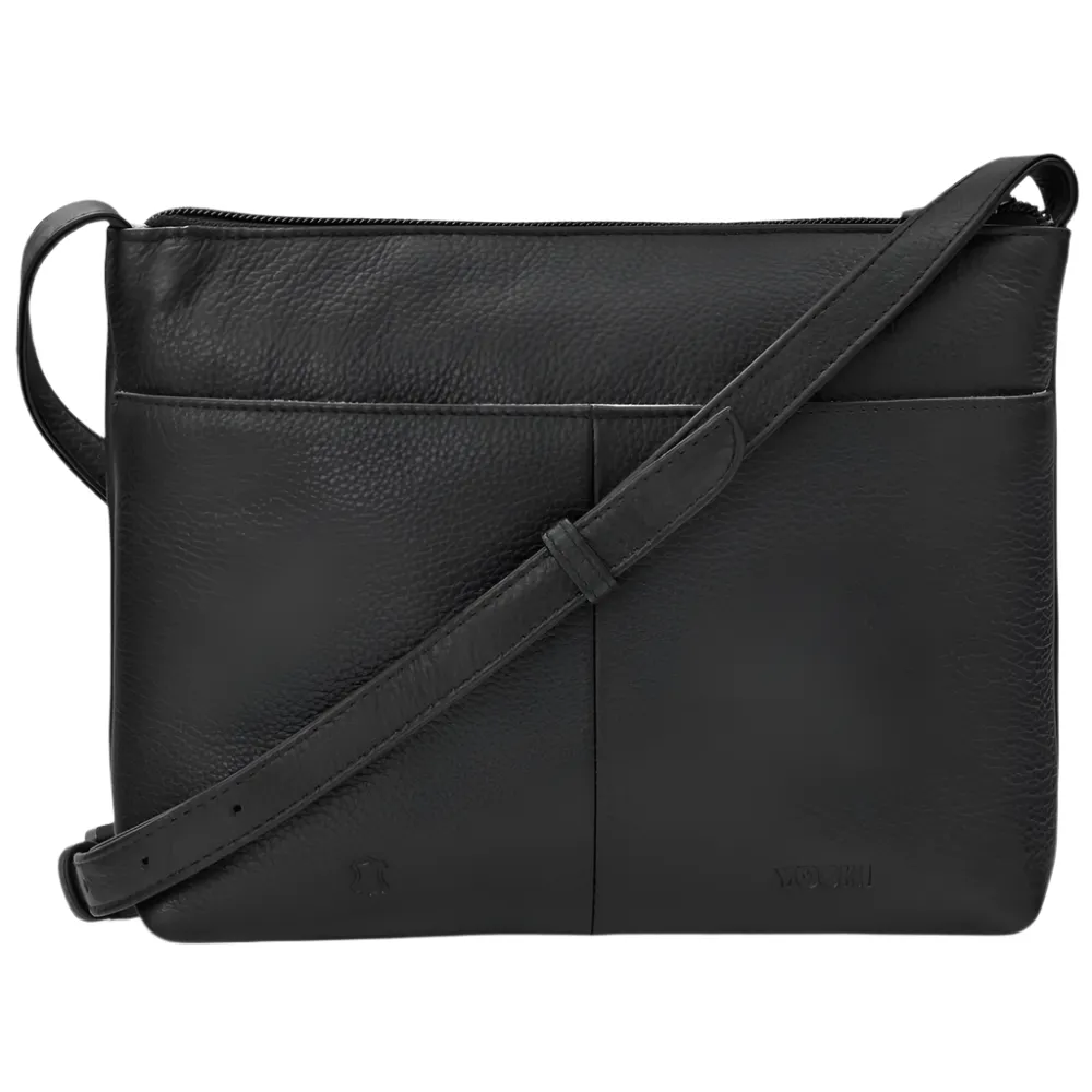 Yoshi Bark To Bark Parker Leather Cross Body Bag