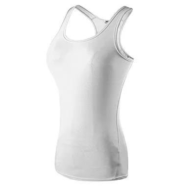 Yuerlian Fitness Yoga Quick Dry Sleeveless Sportswear Blouse | Running Vest Workout Crop Top Female T-Shirt