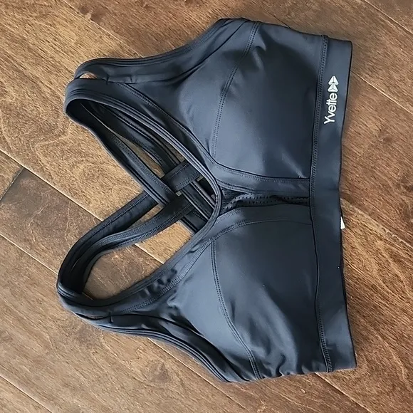 Yvette Cross Back Padded Running Bra, Bundle of 3
