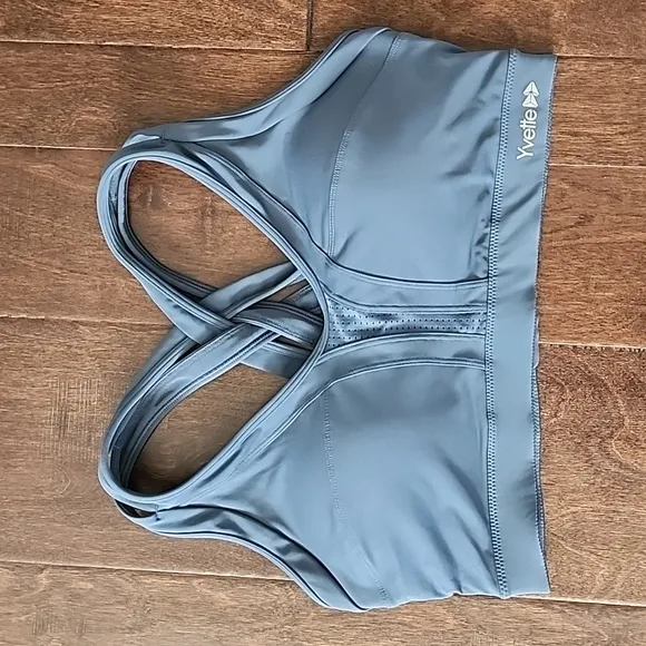 Yvette Cross Back Padded Running Bra, Bundle of 3