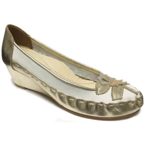 Zaccho Gabriella 206W Gold/White Shoes