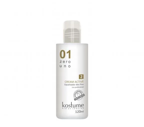 Zero Uno Formol Free Progressive Wire Equalizer Cream Active 120ml - Kostume