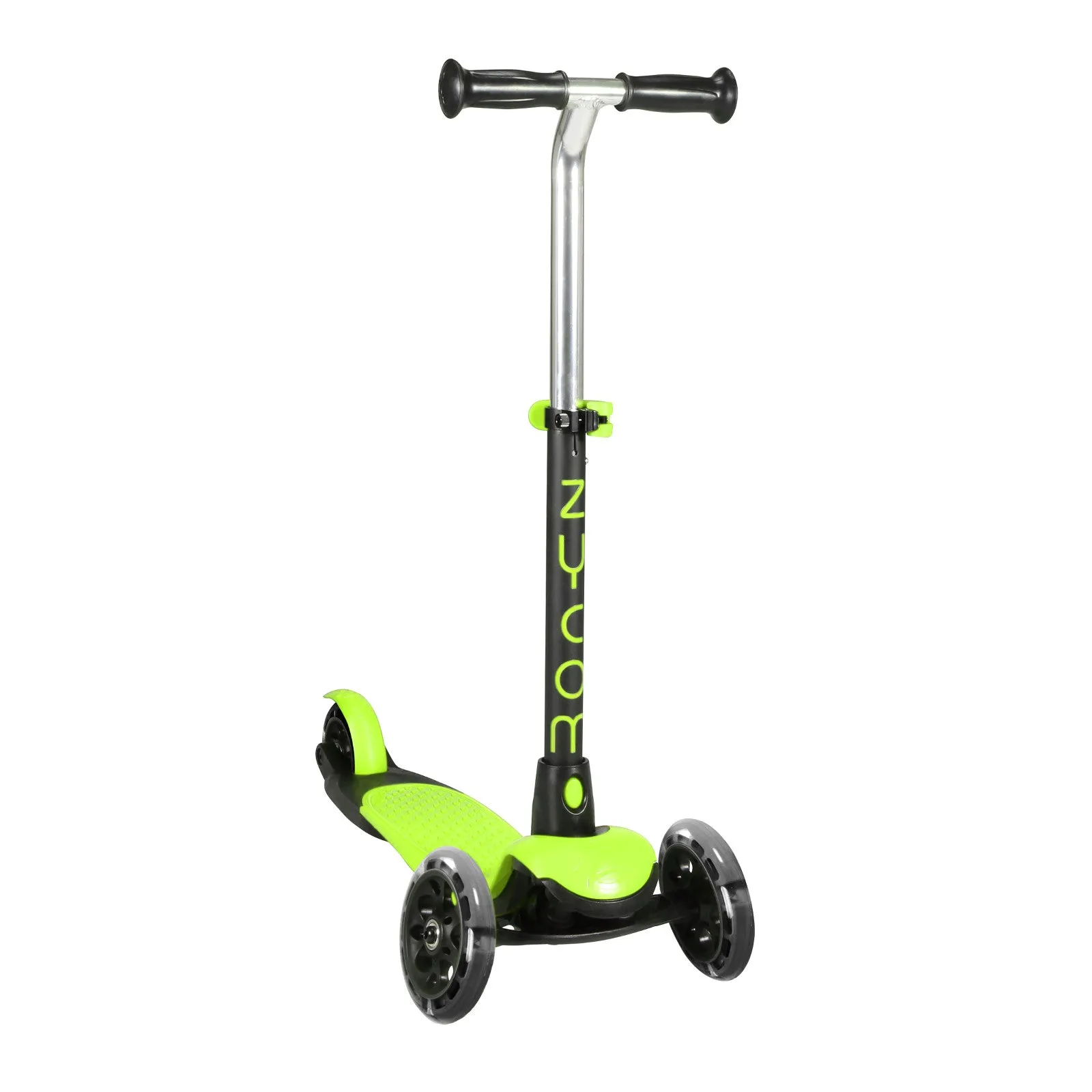 Zycom Zing Kids Scooter with Light Up Wheels - Green/Black