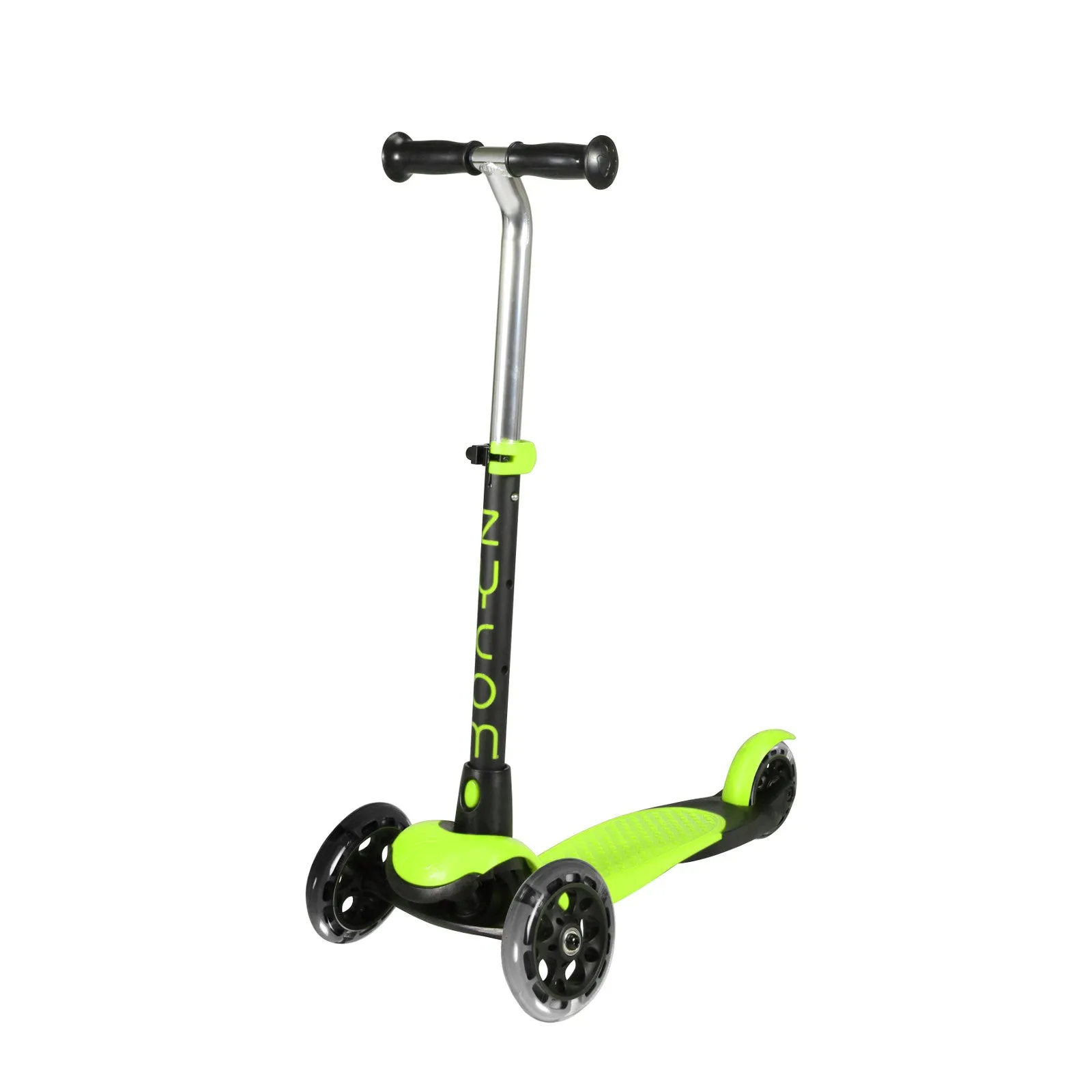 Zycom Zing Kids Scooter with Light Up Wheels - Green/Black