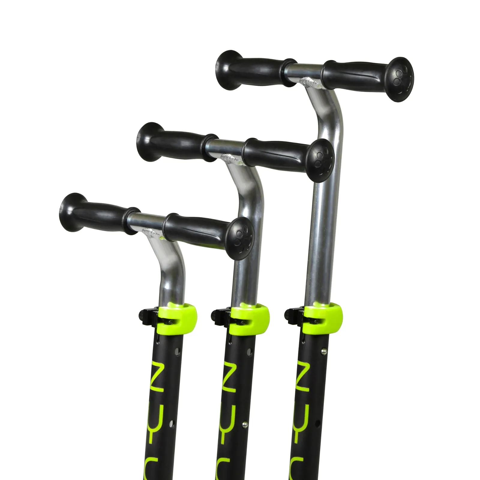 Zycom Zing Kids Scooter with Light Up Wheels - Green/Black
